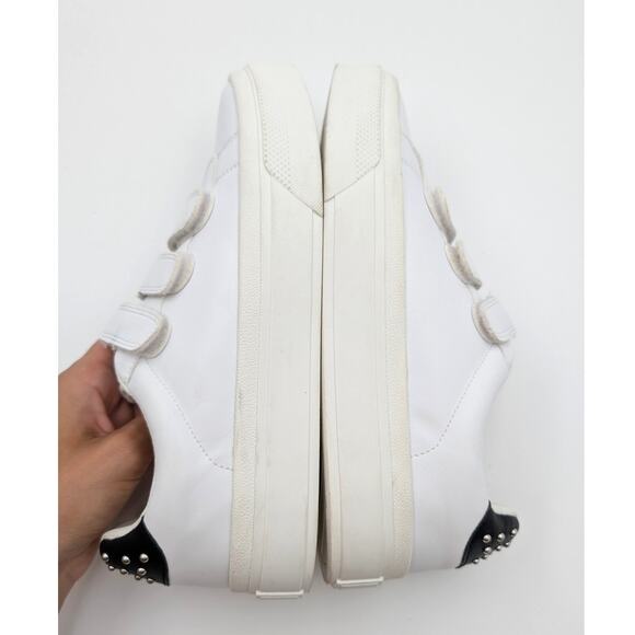 J/Slides Gennie Studded Platform Sneaker Shoes Women's White Size US9M EU40 - Picture 10 of 12